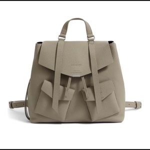 AllSaints Captain Lea Leather Backpack